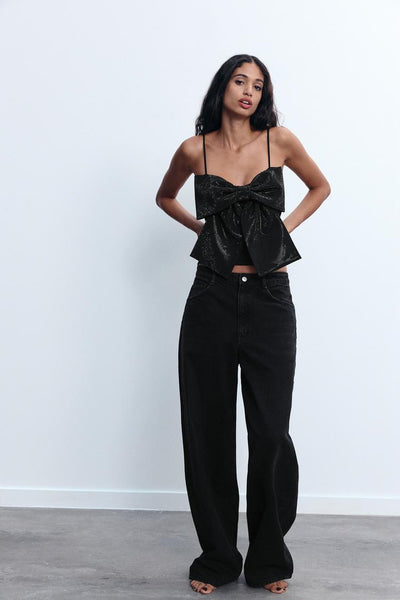 Portia – Elegant Bow Detail – Top