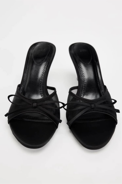 Celeste – Stunning Black Strappy – Heels