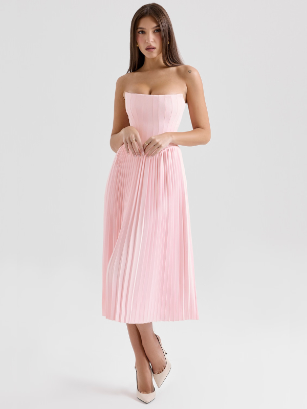 Anita – Elegant Silhouette – Midi Dress