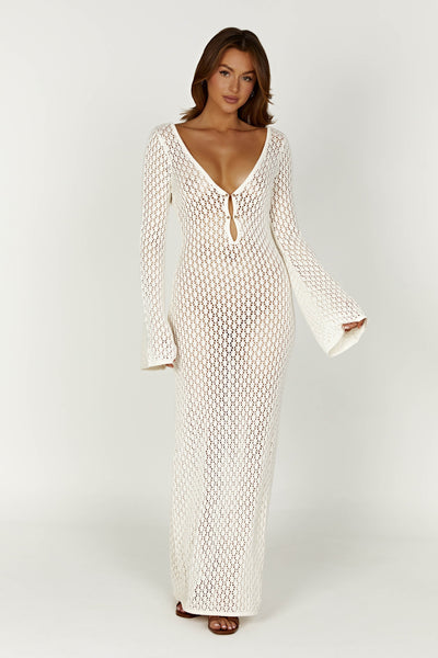 Claire – Elegant Minimalist – White Dress
