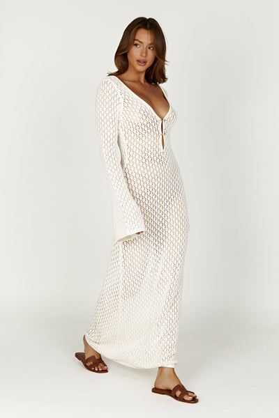 Claire – Elegant Minimalist – White Dress