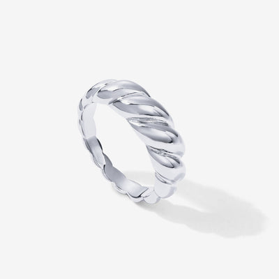 Cleo – Modern Sculptural – Croissant Ring