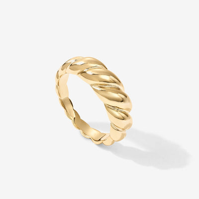Cleo – Modern Sculptural – Croissant Ring