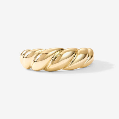 Cleo – Modern Sculptural – Croissant Ring