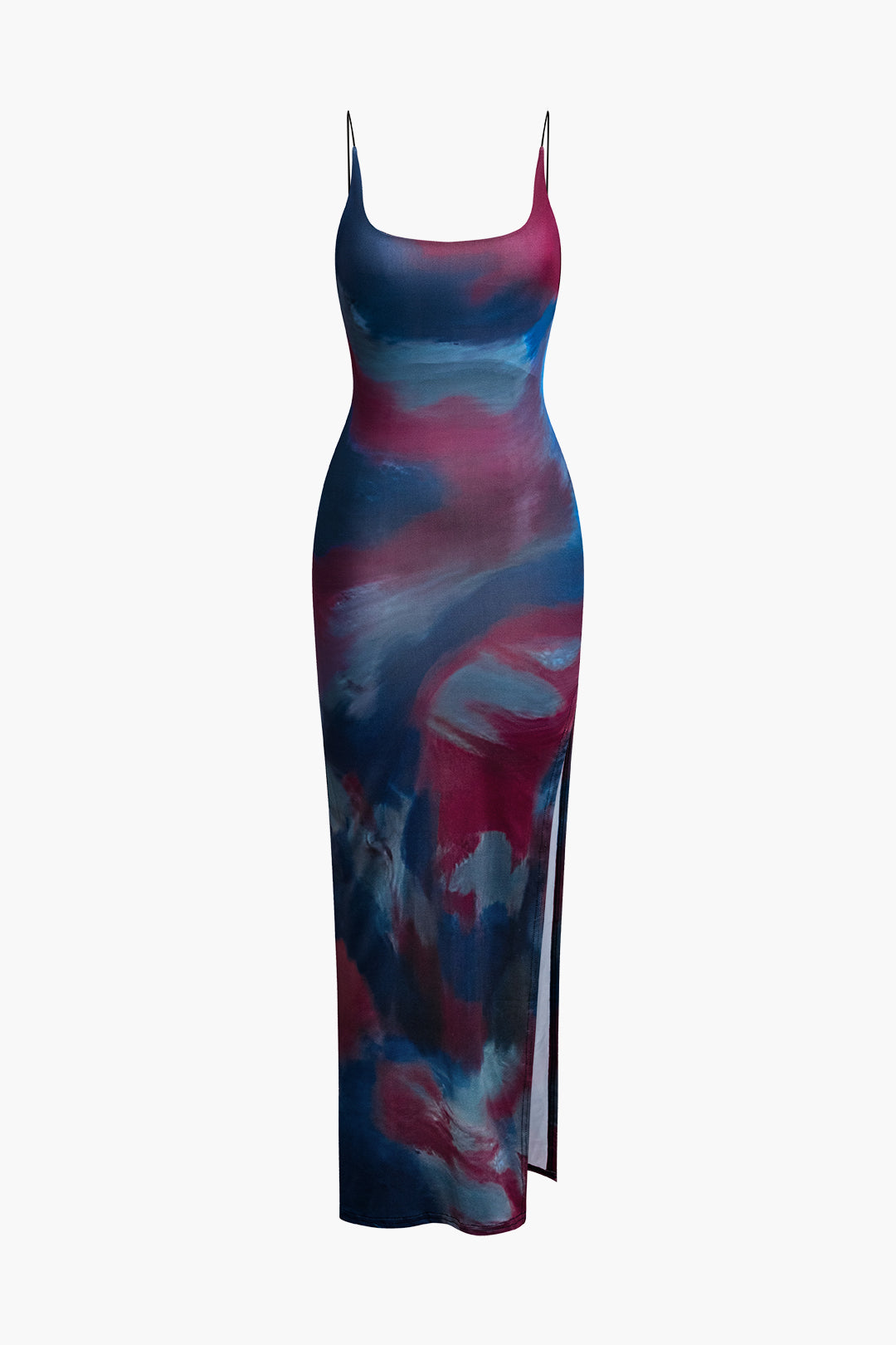 Aurora – Vibrant Elegance – Backless Slip Midi Dress