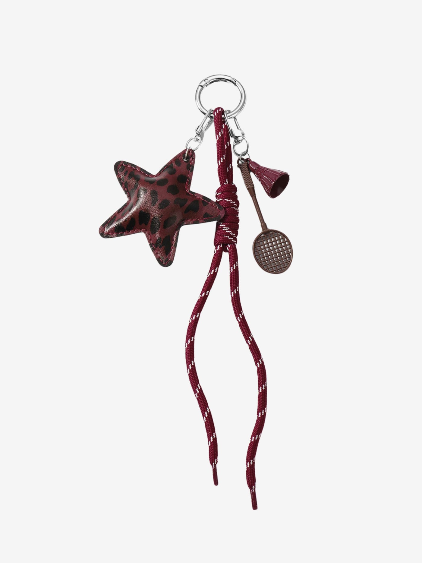 Leona – Bold Leopard Print – Bag Charm