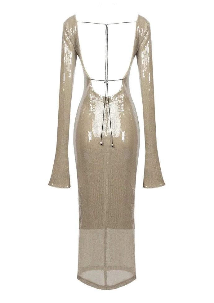 Harriet – Dazzling Sequin Elegance – Maxi Dress