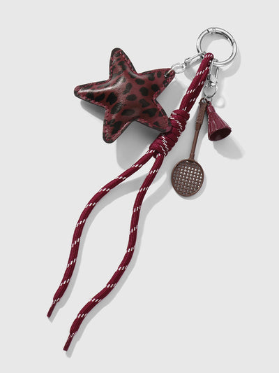 Leona – Bold Leopard Print – Bag Charm