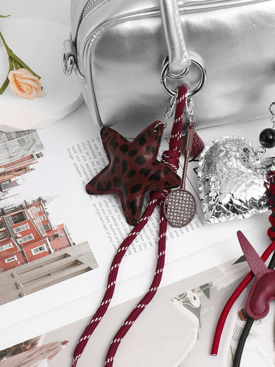 Leona – Bold Leopard Print – Bag Charm
