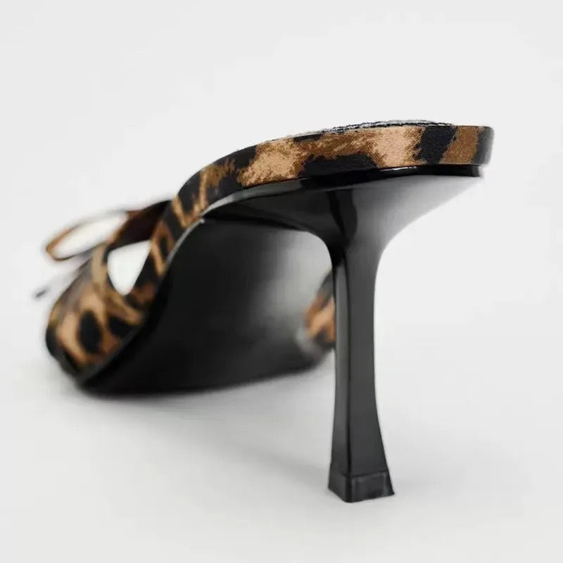 Leona – Bold Leopard Print – High Heels