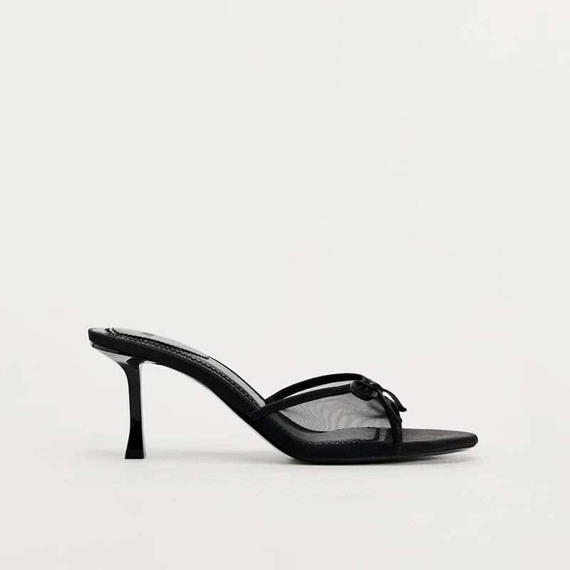 Celeste – Stunning Black Strappy – Heels