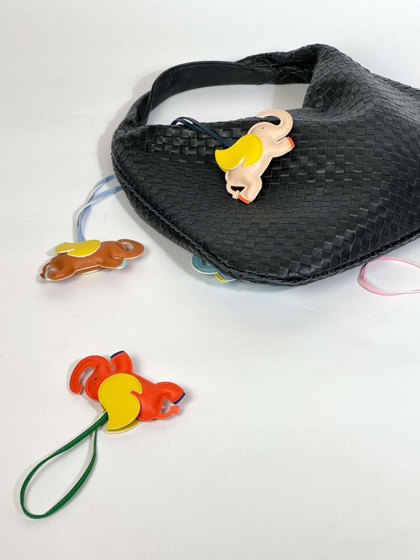 Elara – Elegant Elephant Charm – Bag Accessory