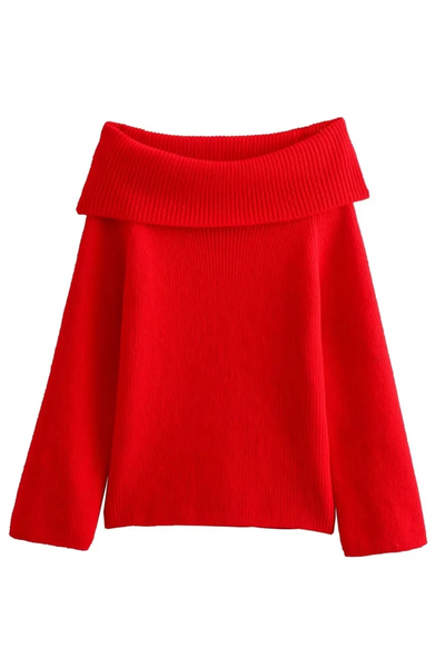 Sadie – Elegant Off-Shoulder Design – Top
