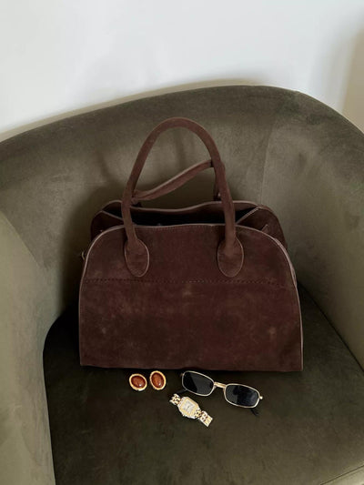 Margot – Luxurious Versatility – Suede Shoulder Bag