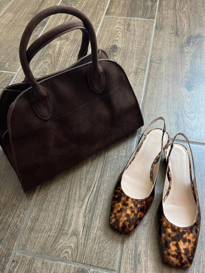 Margot – Luxurious Versatility – Suede Shoulder Bag