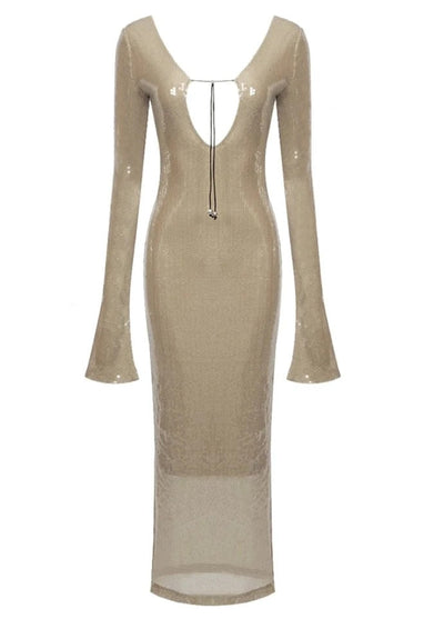 Harriet – Dazzling Sequin Elegance – Maxi Dress