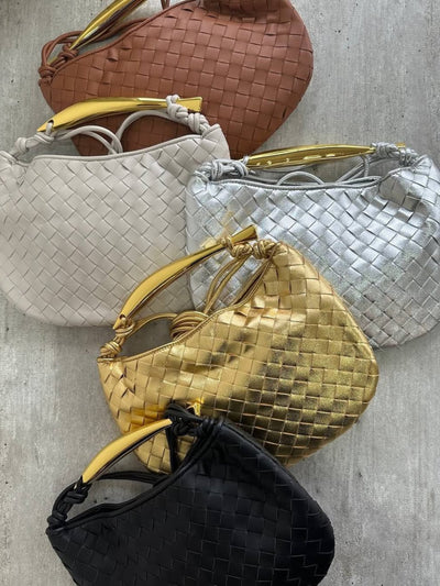 Alexandra – Woven Elegance – Shoulder Bag