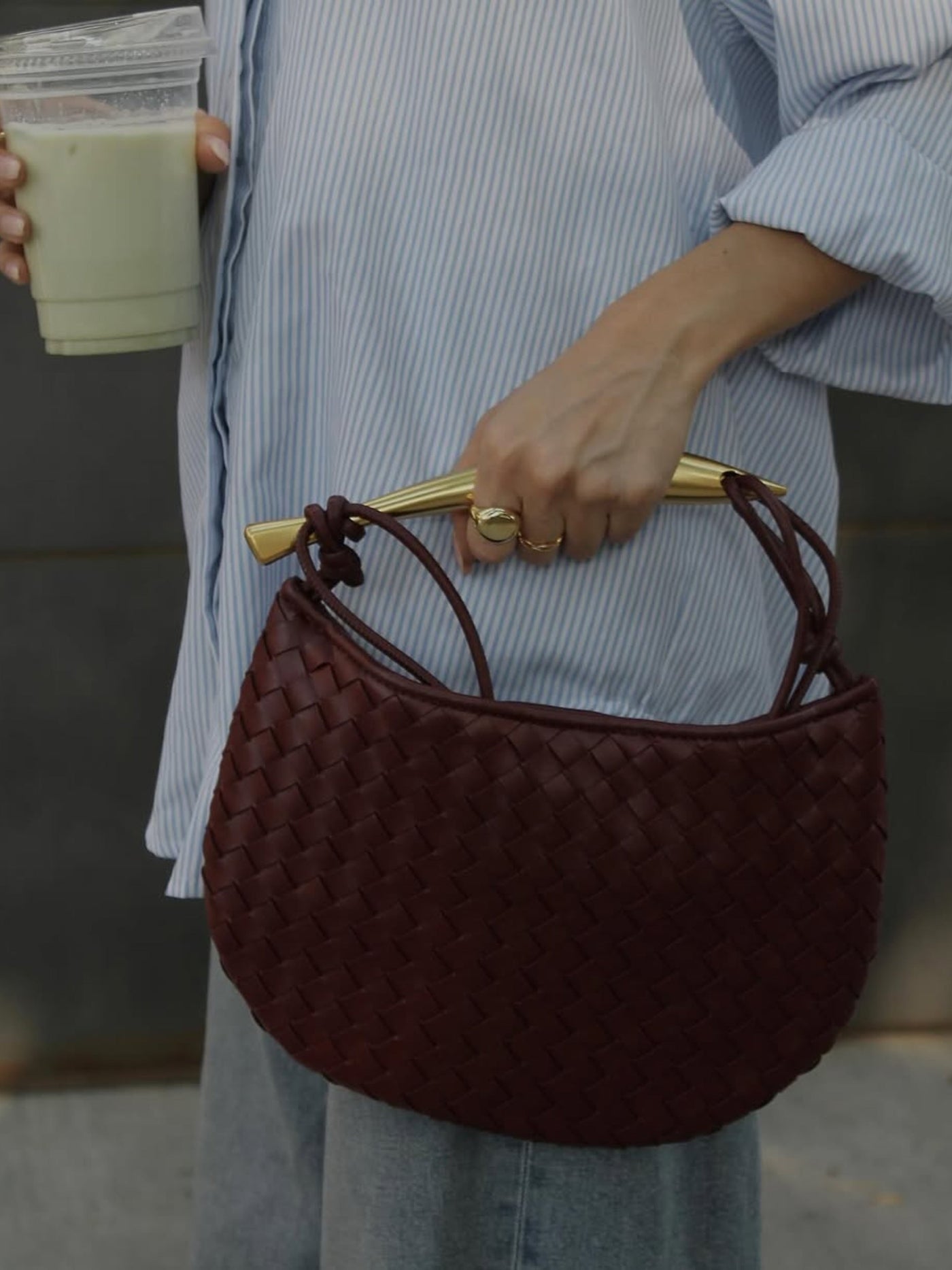 Alexandra – Woven Elegance – Shoulder Bag