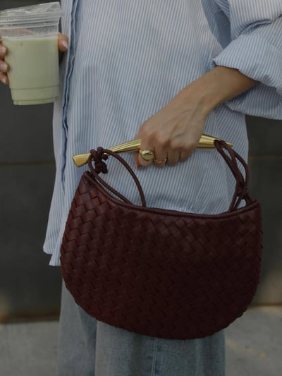 Alexandra – Woven Elegance – Shoulder Bag