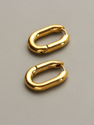 Paris – Modern Minimalist – Rectangular Earrings