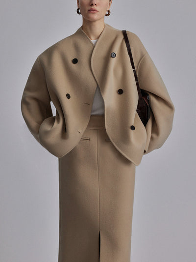 Kellie – Effortless Style – Oversized Button-Down Jacket