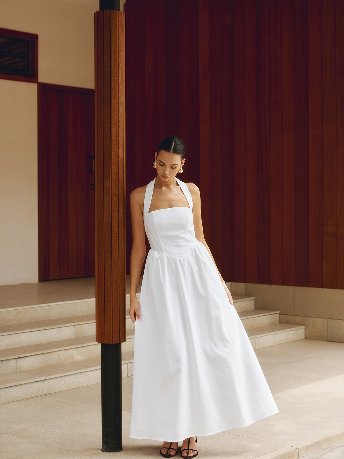 Eleonora – Elegant Longline Silhouette – Maxi Dress