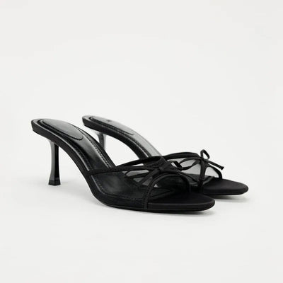 Celeste – Stunning Black Strappy – Heels