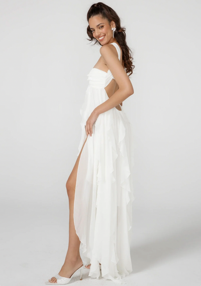 Aurelia – Dreamy Flowing – Ethereal Maxi Dress