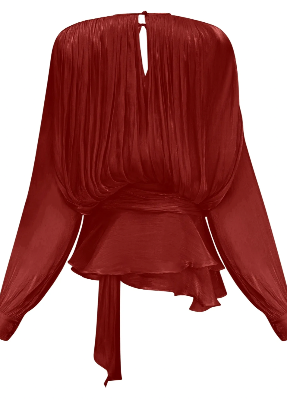 Leonora – Pleated Ruffled Elegance – Mini Dress