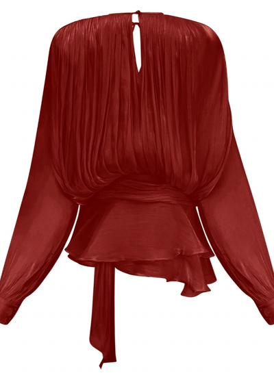Leonora – Pleated Ruffled Elegance – Mini Dress