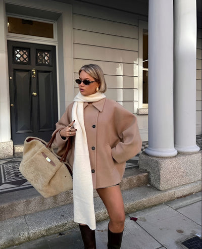 Liz – Oversized Wool Blend – Coat
