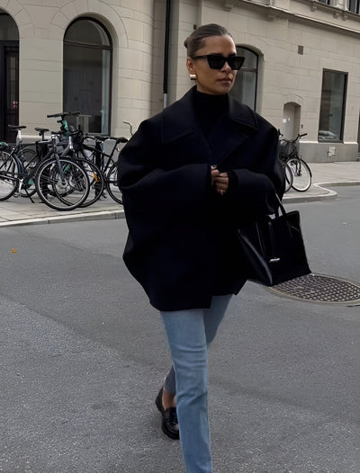 Liz – Oversized Wool Blend – Coat