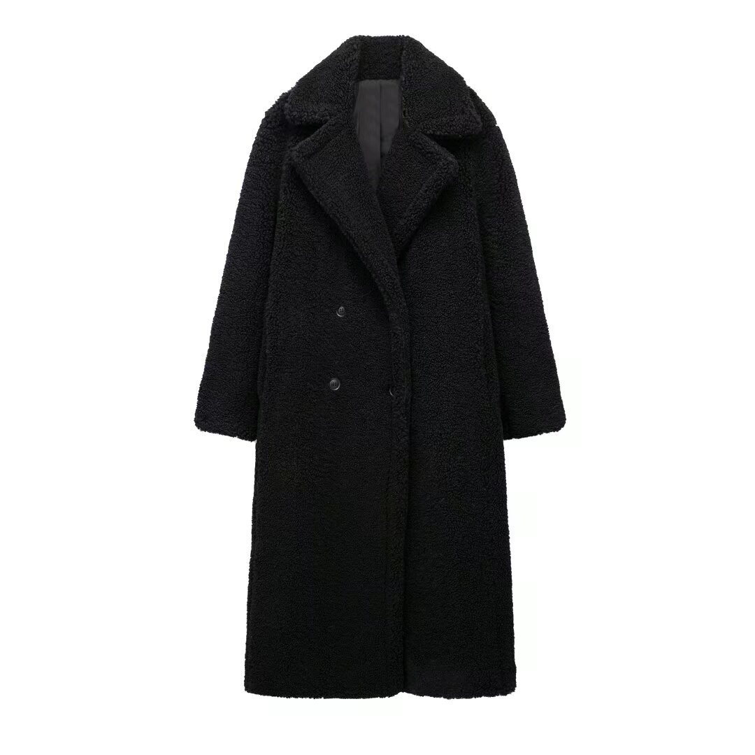 Maria – Cozy Teddy Trench – Coat