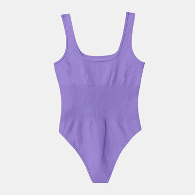 Ava – Sleek Ribbed Design – Bodysuit