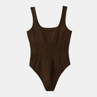 Ava – Sleek Ribbed Design – Bodysuit