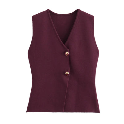 Rosa – Effortlessly Chic – Gilet Top