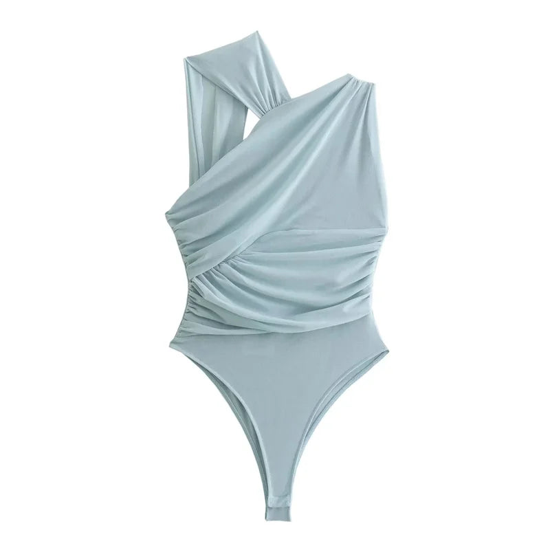 Zia – Bold Mesh Design – Bodysuit