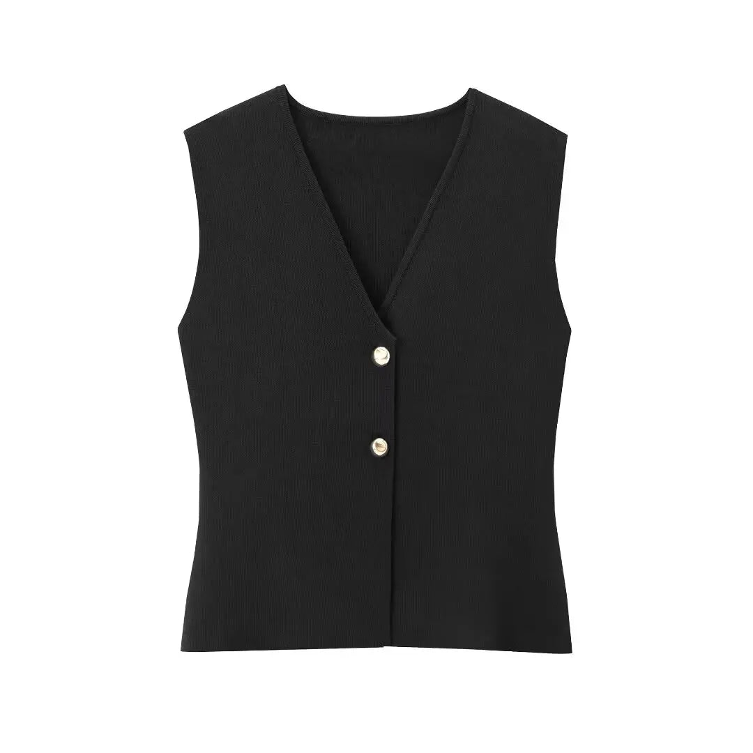 Rosa – Effortlessly Chic – Gilet Top