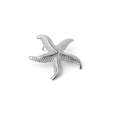 Briana – Elegant Curved Starfish – Earrings