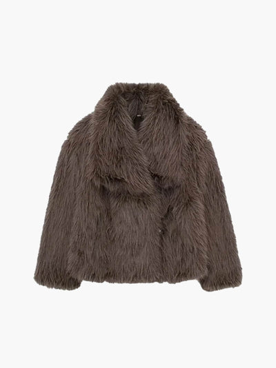 Ashley – Luxe Faux Fur – Coat
