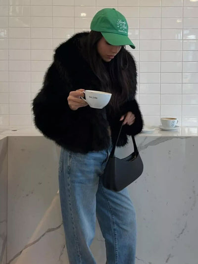 Ashley – Luxe Faux Fur – Coat