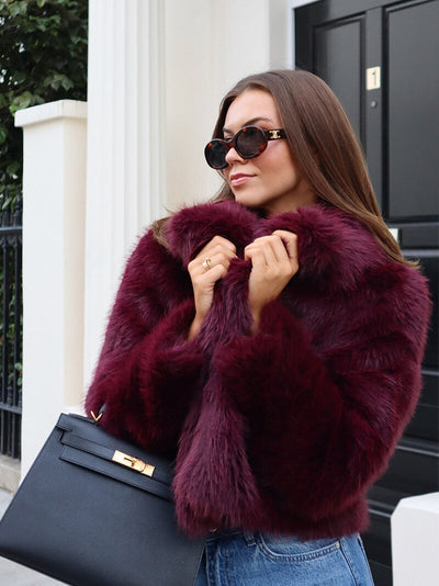Ashley – Luxe Faux Fur – Coat