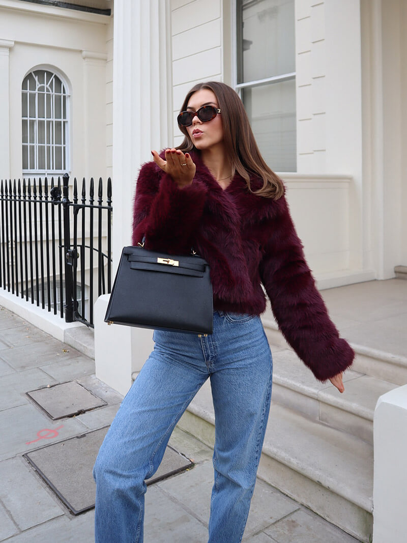 Ashley – Luxe Faux Fur – Coat