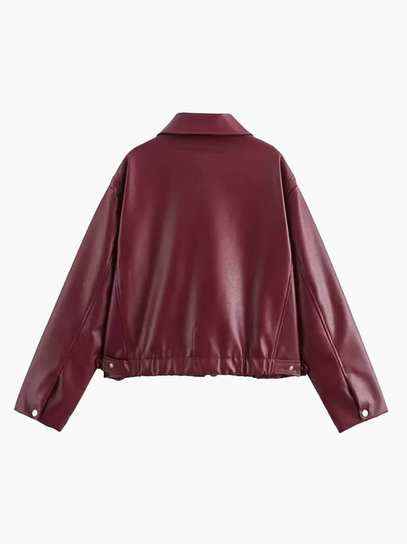 Romy – Sleek Sophistication – Leather Jacket