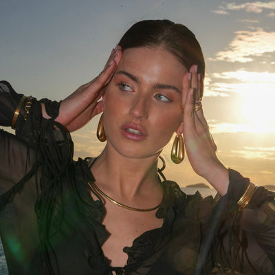 Harper – Elegant Minimalist – Hoop Earrings