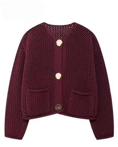 Diana – Cozy Tricot Knit – Cardigan