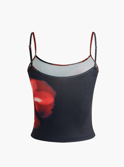 Lila – Floral Elegance – Cami Top